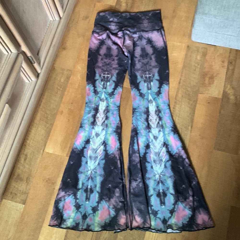 Teeki eagle feather bells small bell bottoms